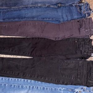 6 pairs of size 5/6 boys skinny jeans